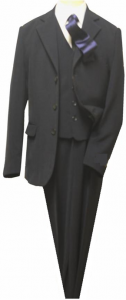 BOYS 5PC. SUIT (NAVY) 2121304-5